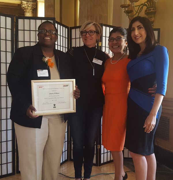 Vera House Alternatives Program Coordinator Receives YWCA Champions of Diversity Award